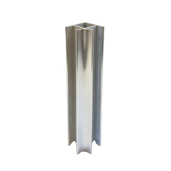 Lábazatsarok 90 fokos 150mm Aluminium 157L