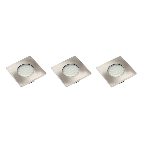 Led Marbella Spot lámpa Inox Meleg fehér