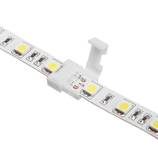 Led szalag összekötő csatlakozó 10mm széles szalagokhoz Led szalag összekötő csatlakozó 10mm széles szalagokhoz