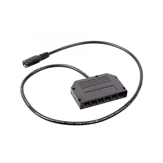 Led lámpához elosztó 6x Mini csatlakozó Jack 0,25m