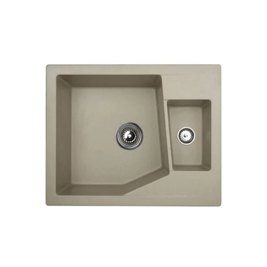 Linea M 1.5 D XGranit Pezsgő mosogató 620x500/ 190/130mm 192043-01