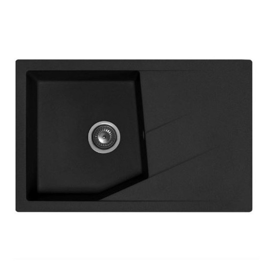 Linea plus XGranit Fekete mosogató 780x500/190mm 188622 Linea plus XGranit Fekete mosogató 780x500/190mm 188622