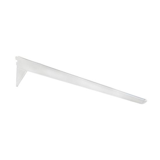 Metall fali konzol 2 soros tartókar 57cm Fehér Metall fali konzol 2 soros tartókar 57cm Fehér