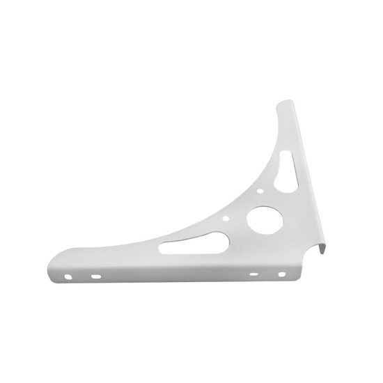 Metall fali konzol Sarok konzol 20x20cm Fehér Metall fali konzol Sarok konzol 20x20cm Fehér