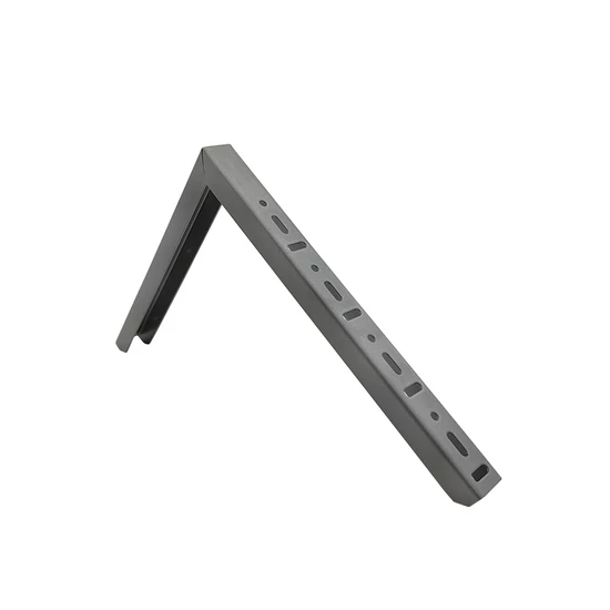 Metall fali konzol Nehéz konzol 26cm Ezüst -01