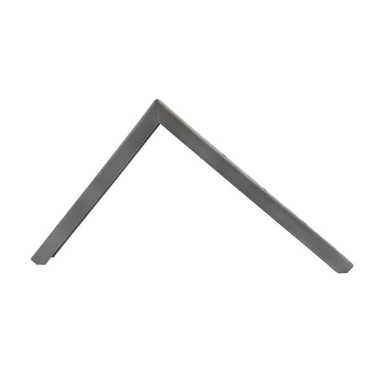 Metall fali konzol Nehéz konzol 26cm Ezüst Metall fali konzol Nehéz konzol 26cm Ezüst