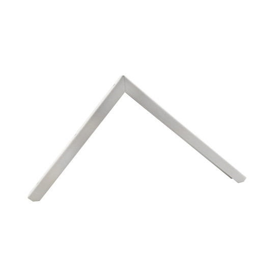 Metall fali konzol Nehéz konzol 30cm Fehér