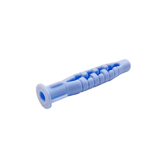 Műanyag tipli 6x45mm Uni dűbel kék