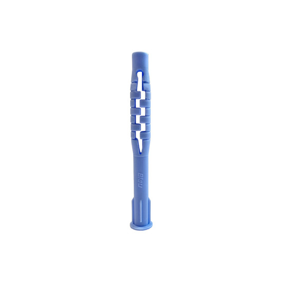 Műanyag tipli 8x90mm Uni dűbel kék