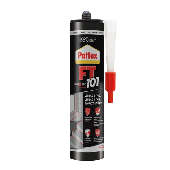 Pattex FT 101 tömítő és ragasztó festhető TRANSZPARENS