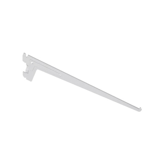 Metall fali konzol 1 soros tartókar 20cm Fehér Metall fali konzol 1 soros tartókar 20cm Fehér