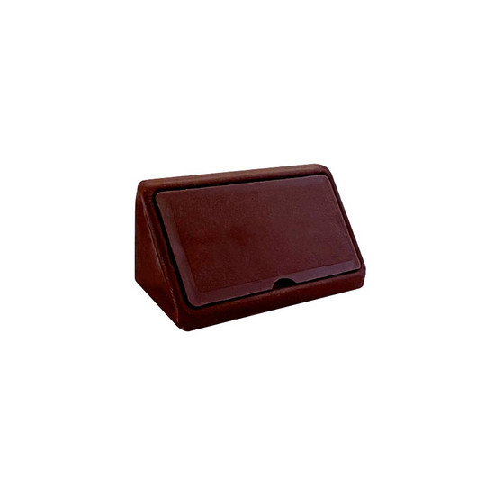 Polcrögzítő műangyag 19x19x42mm Barna