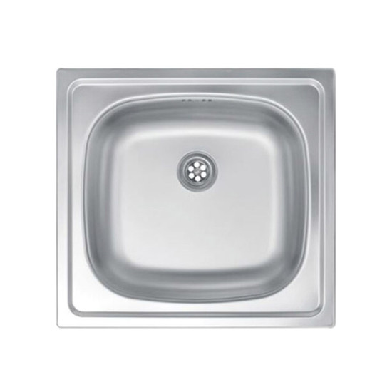 Quadro 60 Inox mosogató 465x435-155mm Matt 049937 munkalapba építhető