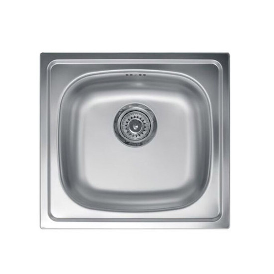 Quadro 90 Inox mosogató 465x435-155mm Matt 123323 munkalapba építhető