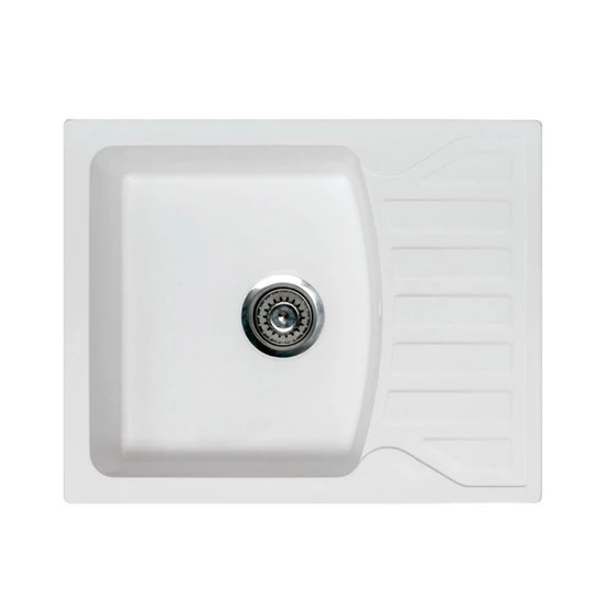 Quadro M XGranit Fehér mosogató 620x500/190mm 144114-01