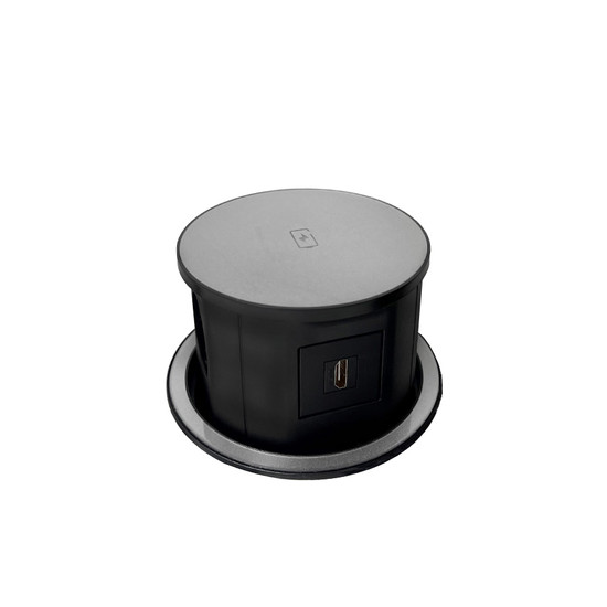 Rejtett elosztó konnektor MODULBOX IVH 2x230v - 2xUSB - 1xHDMI - VN. Töltő Fekete/Szürke Rejtett elosztó konnektor MODULBOX IVH 2x230v - 2xUSB - 1xHDMI - VN. Töltő Fekete/Szürke