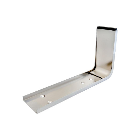 Szekrényláb 130x235x11mm Króm