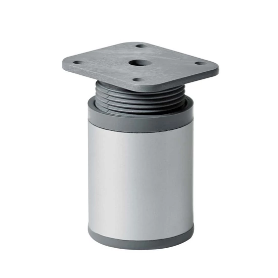 Szekrényláb 60mm Matt Króm E-NO 6