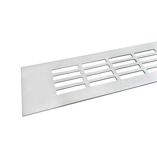 Szellőzőrács 80x1000mm Alu elox