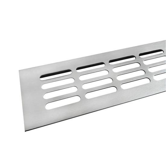 Szellőzőrács 80x500mm Alumínium