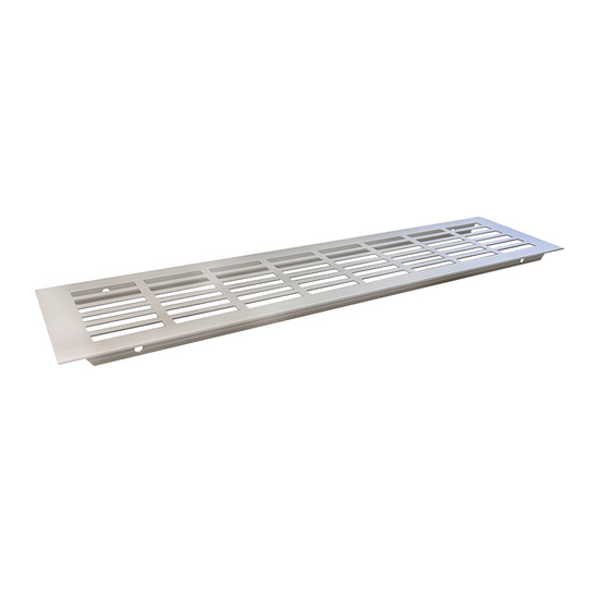 Szellőzőrács 100x400mm Alu elox