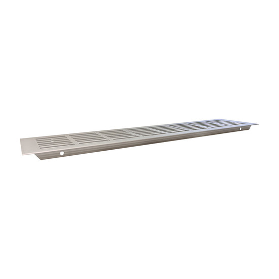 Szellőzőrács 100x400mm Alu elox