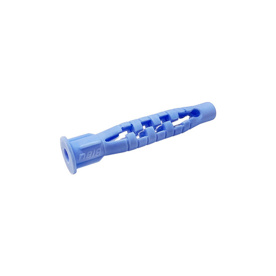 Műanyag tipli 8x60mm Uni dűbel kék