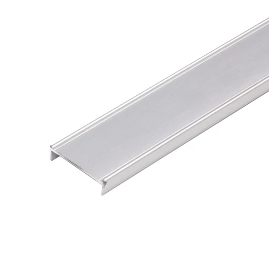 Tolóajtó Cleft II alsó sín takaróléc 3m Aluminium-01