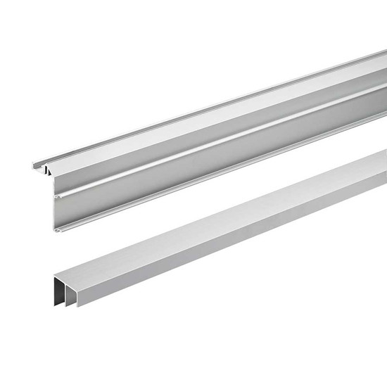 Tolóajtó sín HETTICH TopLine L vezető profil 2300mm Alsó-Felső Tolóajtó sín HETTICH TopLine L vezető profil 2300mm Alsó-Felső