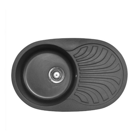 Venera Plus XGranit Fekete mosogató 780x500/190mm 129067 Venera Plus XGranit Fekete mosogató 780x500/190mm 129067