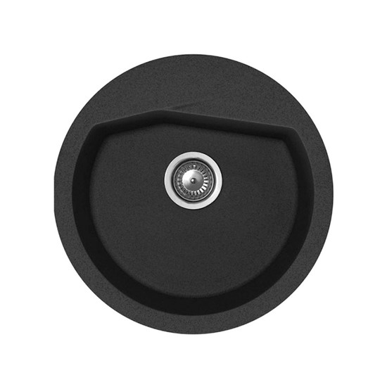 Vesta XGranit Fekete mosogató 520x600/190mm 188611 Vesta XGranit Fekete mosogató 520x600/190mm 188611