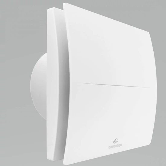 Aerauliqa QD-90T BB ventilátor utószellőztető funkcióval, beépített pillangószeleppel