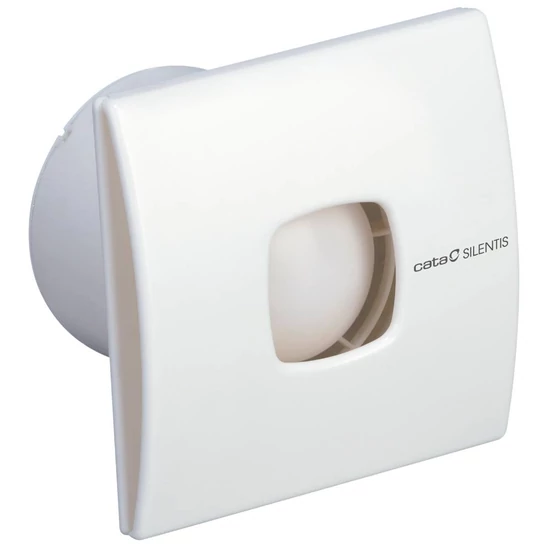 Cata Silentis 10 Timer (Low Noise) ventilátor utószellőztető funkcióval, pillangószeleppel