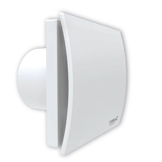 Cata UC-10 Silentis Timer ventilátor utószellőztető funkcióval, dekoratív előlappal, pillangószeleppel
