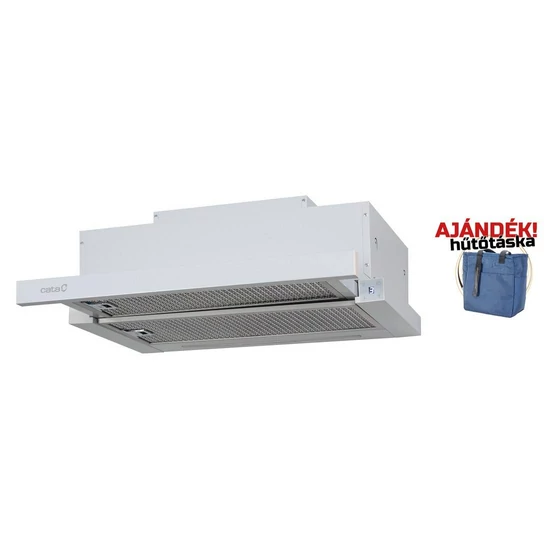 CATA - Páraelszívó TFH-6630 WH LED brushless fehér + hűtőtáska