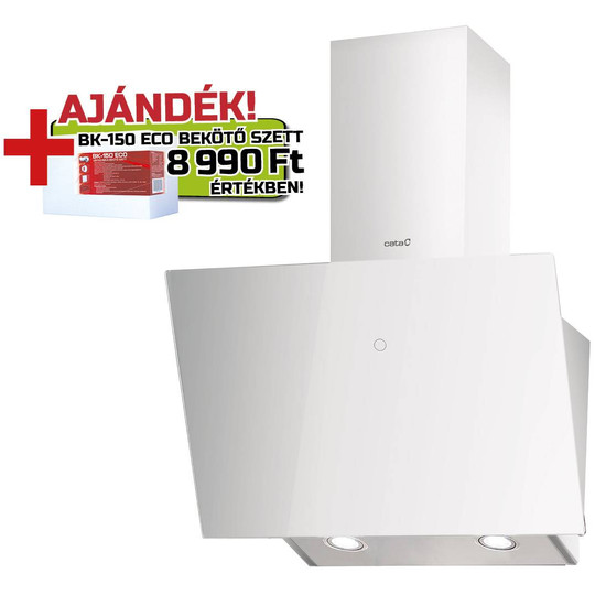CATA - Páraelszívó LENA 600 XGWH fehér + BK150 ECO bekötő szett CATA - Páraelszívó LENA 600 XGWH fehér + BK150 ECO bekötő szett