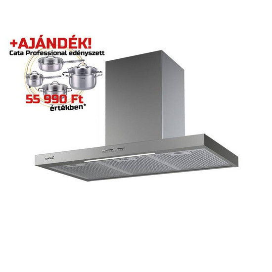 CATA - Páraelszívó Sygma 9010 X + CATA PROFESSIONAL edényszett CATA - Páraelszívó Sygma 9010 X + CATA PROFESSIONAL edényszett