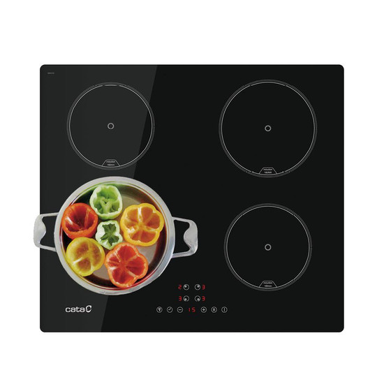 CATA - Beépíthető indukciós főzőlap IB-6324E2 BK Hob to Hood