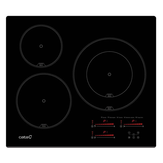 CATA - Beépíthető indukciós főzőlap INSB-6028 BK fekete Hob to Hood CATA - Beépíthető indukciós főzőlap INSB-6028 BK fekete Hob to Hood
