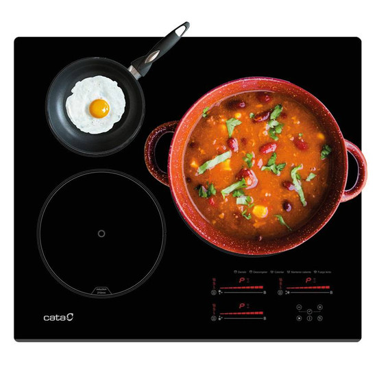 CATA - Beépíthető indukciós főzőlap INSB-6028 BK fekete Hob to Hood CATA - Beépíthető indukciós főzőlap INSB-6028 BK fekete Hob to Hood