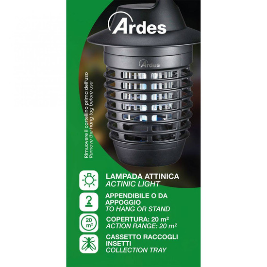 ARDES 6S03 Elektromos rovarcsapda IP24 ARDES 6S03 Elektromos rovarcsapda IP24