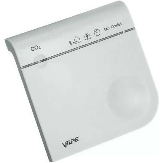 VILPE Eco Ideal Wireless - vezetéknélküli szén-dioxid érzékelő