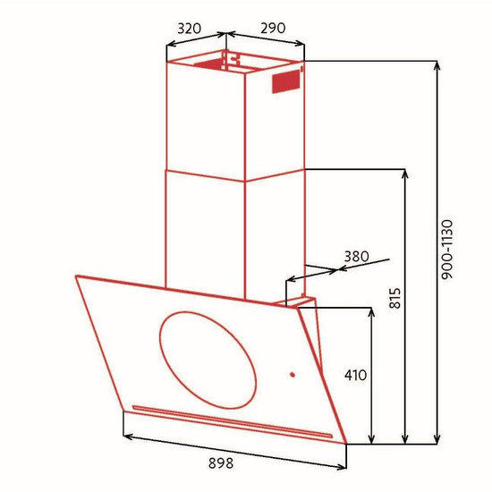 NODOR - Páraelszívó NorBreeze CIRCUM 90 DB NMOTION NODOR - Páraelszívó NorBreeze CIRCUM 90 DB NMOTION