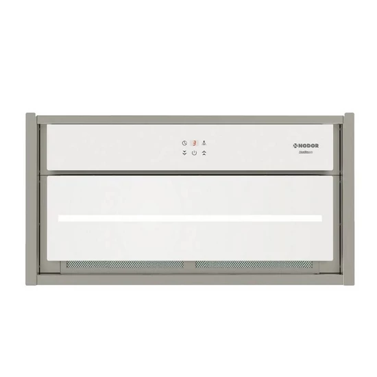 Nodor - Páraelszívó NorBreeze GREGAL 60 WH NMOTION Hob to Hood