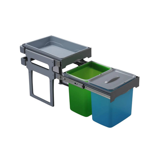 EKOTECH - Beépíthető hulladékgyűjtő TANK 40 - 2x16 liter EKOTECH - Beépíthető hulladékgyűjtő TANK 40 - 2x16 liter
