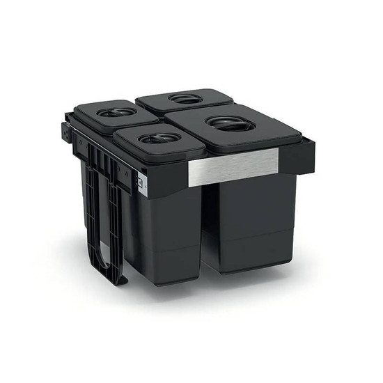 EKOTECH - Beépíthető hulladékgyűjtő FREE JAZZ 45 - 1x26 liter+3x7 liter EKOTECH - Beépíthető hulladékgyűjtő FREE JAZZ 45 - 1x26 liter+3x7 liter