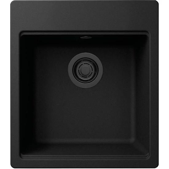 ELLECI - Mosogatótálca Time 102 G40 Nero fekete tartozékokkal