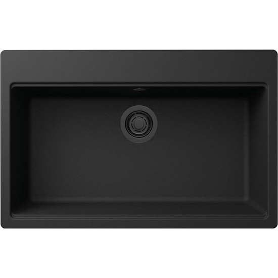 ELLECI - Mosogatótálca Time 130 G40 Nero fekete tartozékokkal ELLECI - Mosogatótálca Time 130 G40 Nero fekete tartozékokkal