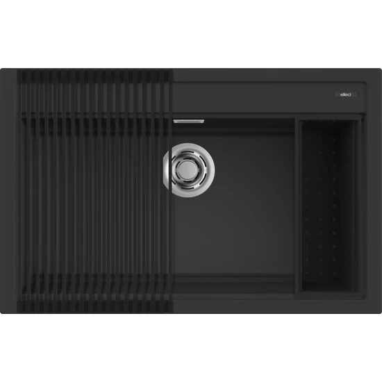 ELLECI - Mosogatótálca Best 130 Workstation Szett G40 nero