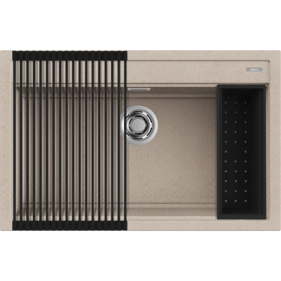ELLECI - Mosogatótálca Best 130 Workstation Szett G51 avena